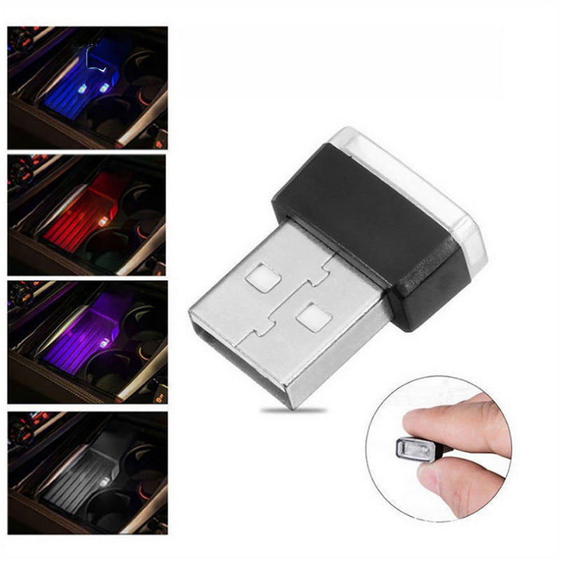 Mini USB LED Auto Licht Innen Atmosphäre